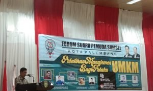 Ketua Forum Suara Pemuda Sumsel Palembang Ali Husin